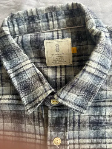 Camisa xadrez pineapple 