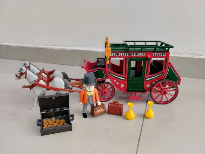 Diligência Playmobil