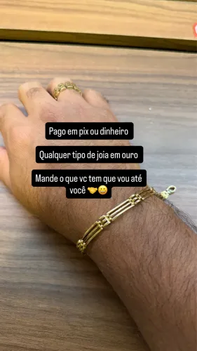 Bracelete ouro pulseira ouro joias em ouro
