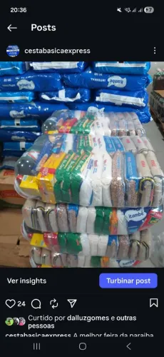 Boa cesta na promissoria