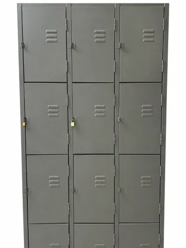 Armário de aço 12 portas 