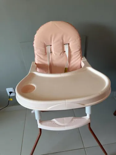 Galzerano, Cadeira de Bebê para Alimentação até 23 Kg Alta Nick Rose
