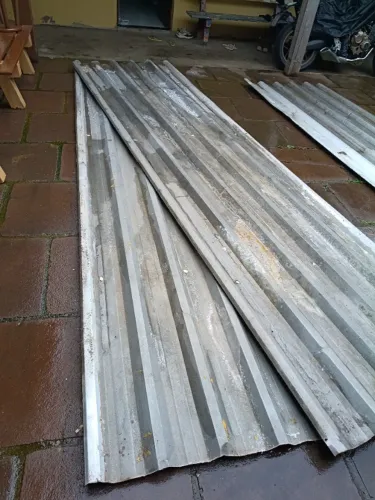 telhas de metal aluzinco
