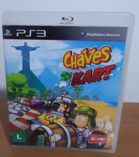 Jogo Playstation 3/ ps3 chaves kart original todo em português
