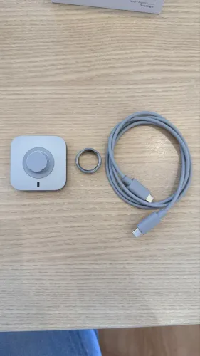 Oura Ring 4 Silver Tamanho 8