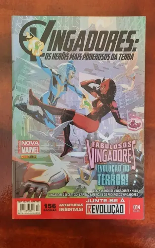 Hq vingadores os heróis mais poderosos da terra vol.14