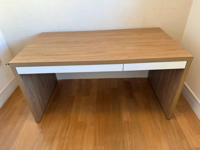 Mesa escritório gavetas tok Stok