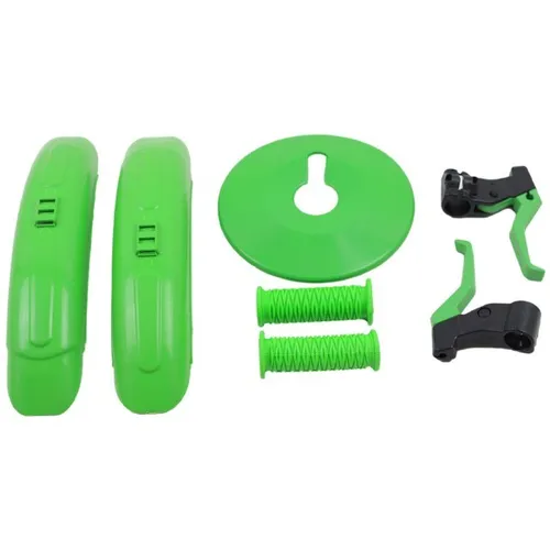 Kit de Montagem Bike Infantil Masculino Manopla Para-lama Manete Protetor de Coroa 8033