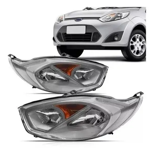 Par Farol Fiesta Rocam 2010 2011 2012 2013 Cromado