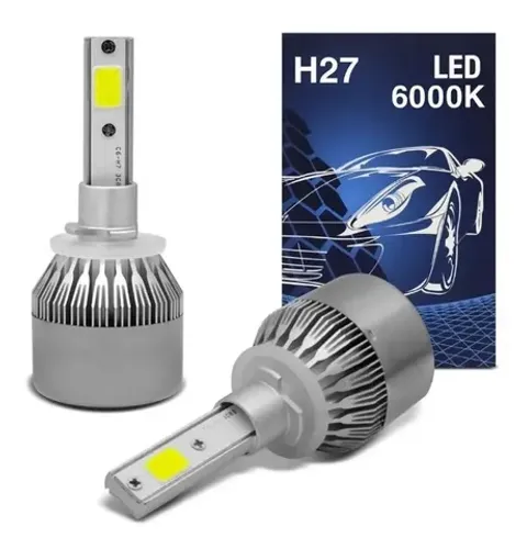 Lâmpada Farol LED 2D H27 - S/ Reat. - DLUX - DX27