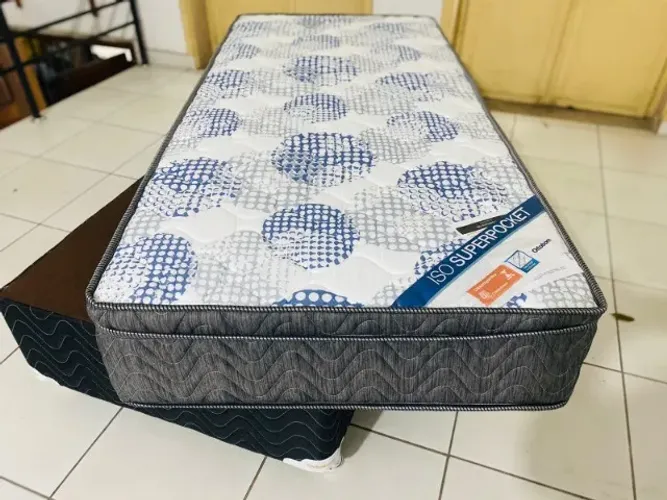 Colchão Solteirão de Molas Ensacadas Ortobom