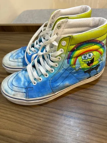 Tênis vans coleção Bob Esponja