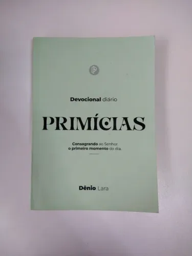 Livro devocional diário primícias 365 dias