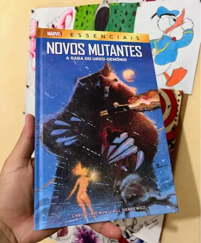 Novos mutantes Marvel essenciais capa dura