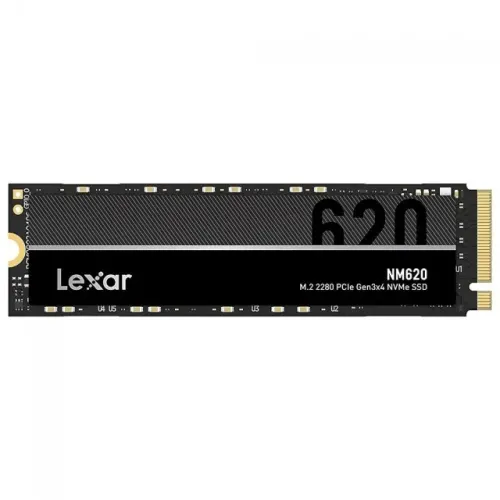 SSD M.2 NVMe 256GB Lexar NM620 Leitura 3500MBs Gravação 1300MBs - WZetta