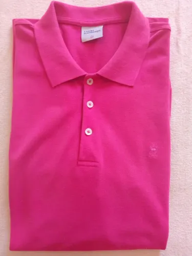 Camisa polo masculina Camisa&Companhia, tamanho EG, cor pink.