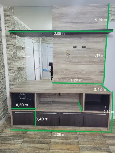 Armário para sala ou escritório, MDF 20mm, ALTA QUALIDADE, MARCA New