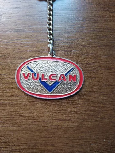 Chaveiro antigo Vulcam material plástico S.A.