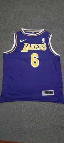 Camiseta Los Angeles Lakers Roxa Premium 