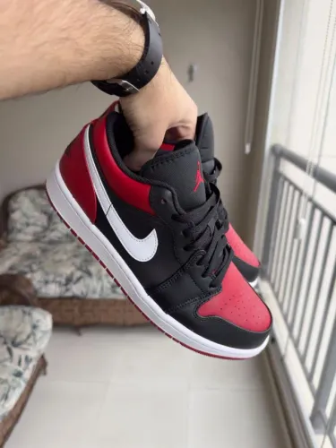 Air Jordan 1 Low Alternate Bred Toe - Tamanho 40
