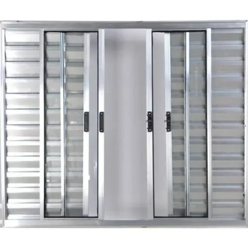 veneziana aluminio brilhante 6 folhas