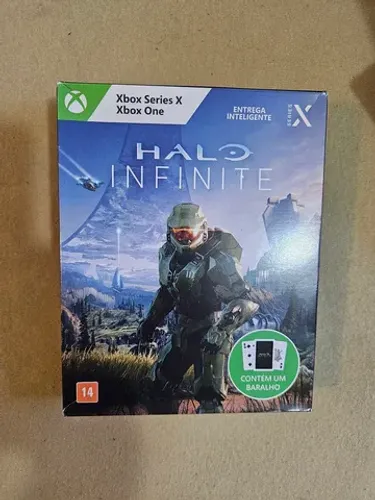 Jogo Halo Infinite Mídia física Com Baralho Xbox