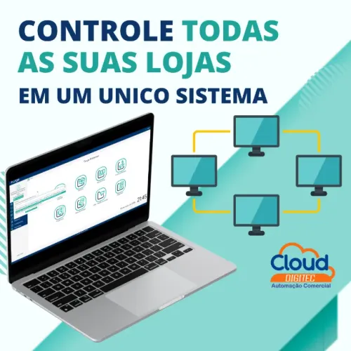 Controle para lojas pdv completo caixa