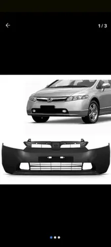 Para choque dianteiro Honda New Civic 2007/2009 original
