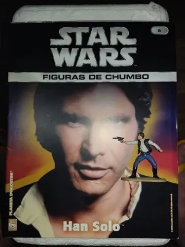 Coleção Star Wars Figuras De Chumbo Han Solo 6