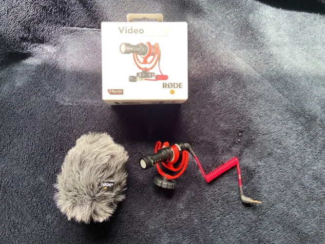 Microfone RODE VideoMic - ORIGINAL COM CAIXA