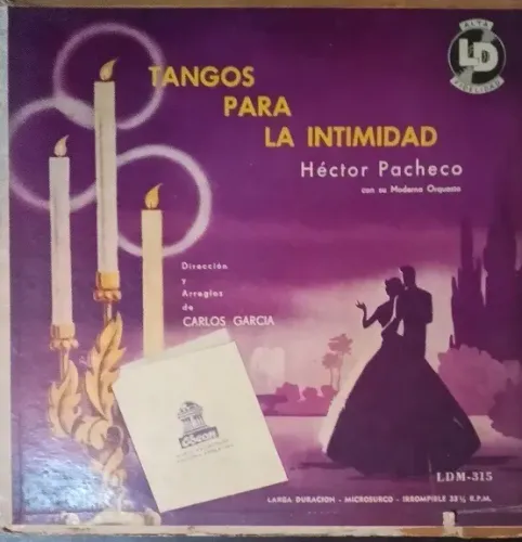 Disco importado do Héctor Pacheco e Orquestra "Tangos para la Itirnidad" - Raridade