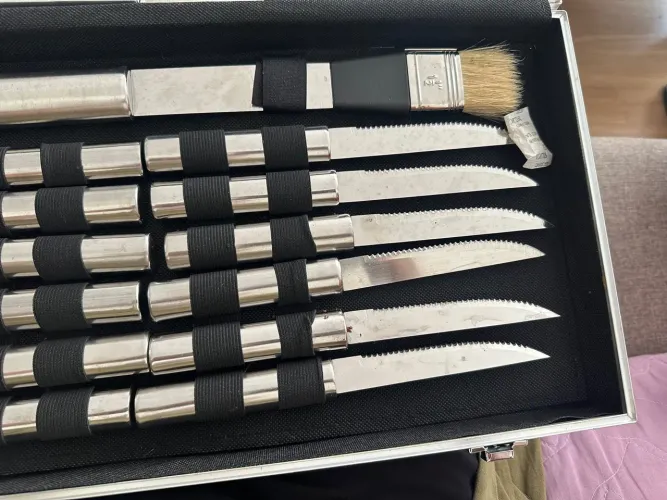 Jogo de Facas para Churrasco com Estojo