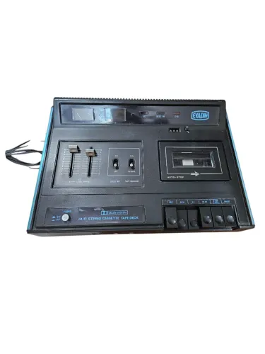 Toca Fita Cassete de Mesa Evadin TD 502 D