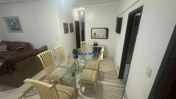 Apartamento à venda 3 quartos dependência 1 vaga Campo Grande Santos