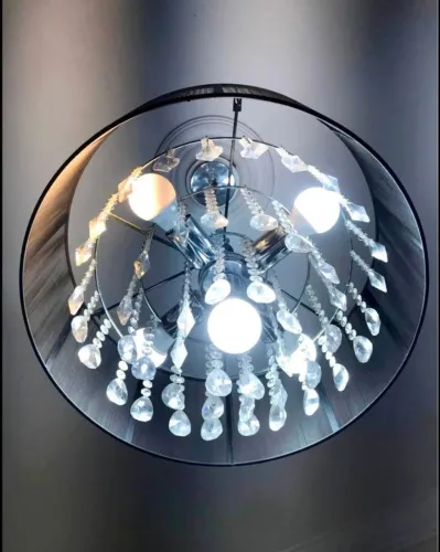 Lustre novo lacrado na caixa com 5 lampadas