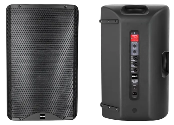 Caixa de som ativa 12 BLG Bp17-12a 1.800w preto