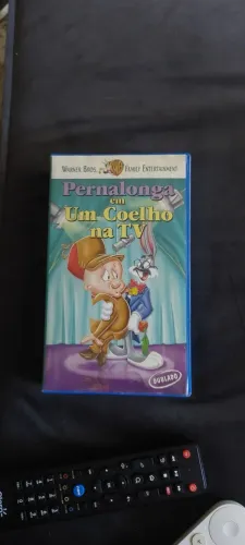 Pernalonga em um Coelho na tv - vhs dublado
