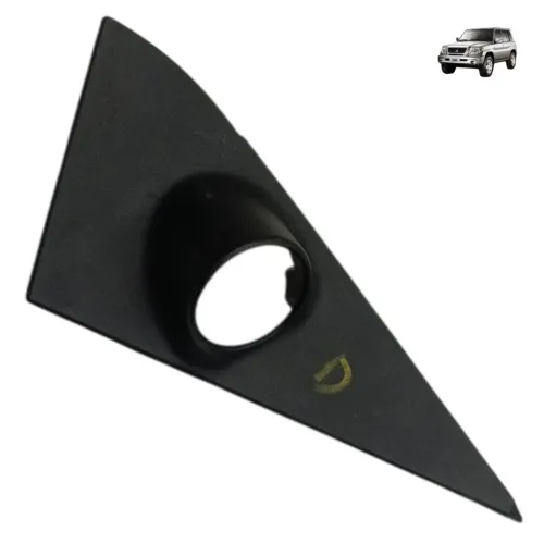 Acabamento interno retrovisor direito Pajero TR4 2005 2006