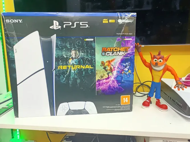 Playstation 5 slim modelo digital de 1 terá