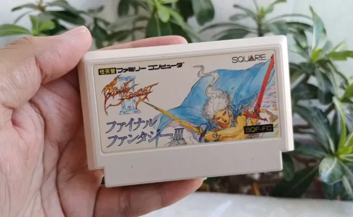 Cartucho Final Fantasy 3 Original Famicom/nes Impecável