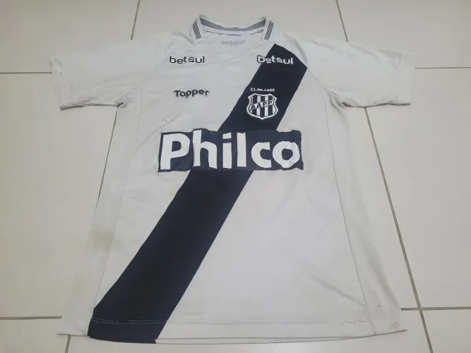 Camisa original Ponte Preta topper branca Philco