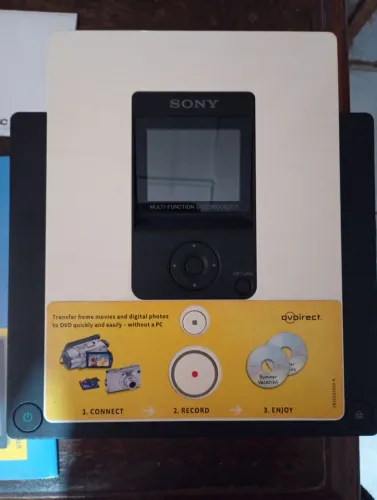 Gravador de DVD Sony VRD-MC3 DVDirect Na Caixa