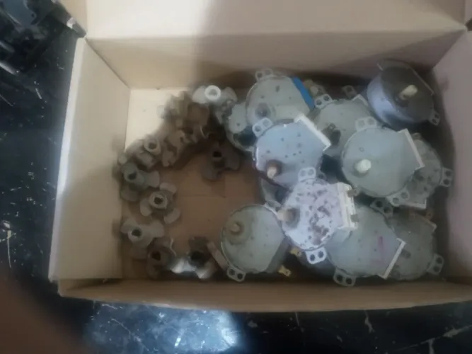 Motor prato de microondas