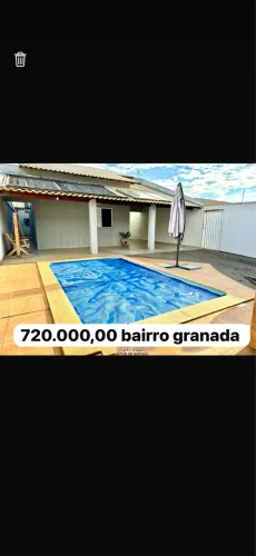 Casa com piscina ? bairro granada 