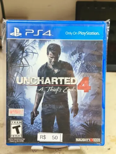 Uncharted 4 - PS4 - Envio pela Olx
