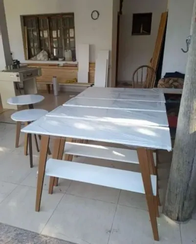 Aparador em MDF para Hall de Entrada Cantinho do Café Rack Corredor Multiuso Novos 