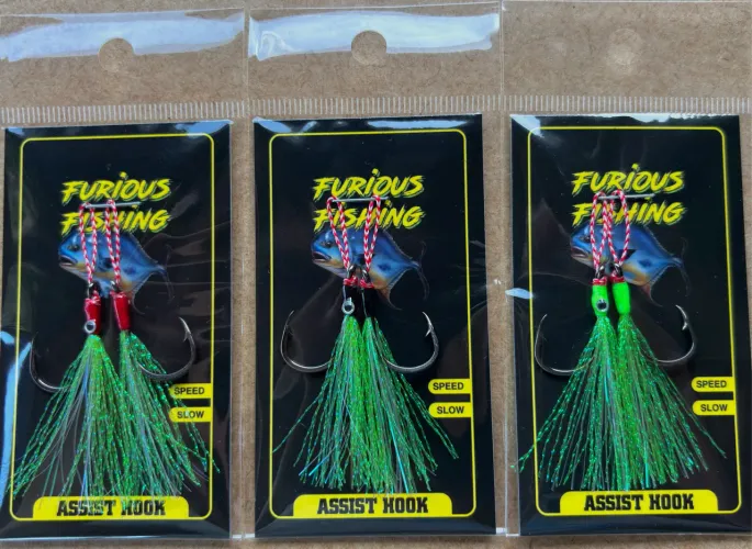 Assist Hook Anzol Chinu N 9 - Com 6 Pares