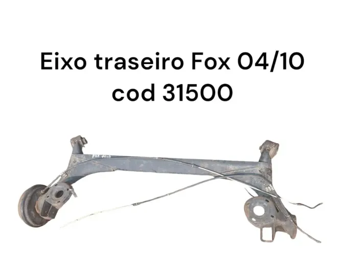 Eixo Traseiro Fox 04/10 - Cod 31500