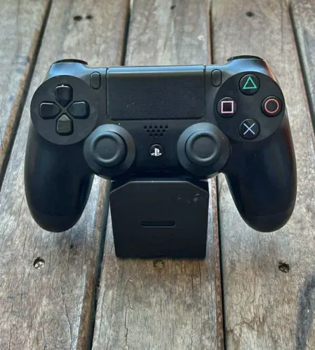 Controle Bluetooth PS4 Compatível PC e Notebook Gamepass Novo cor preto 