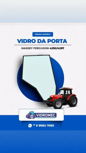 Vidro para Tratores